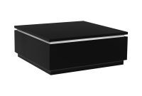 Logan High Gloss Black Coffee Table With Storage Lights Fads with regard to sizing 1200 X 1200