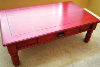 Love The Redblack Painted Coffee Tables Red C intended for sizing 1600 X 1026