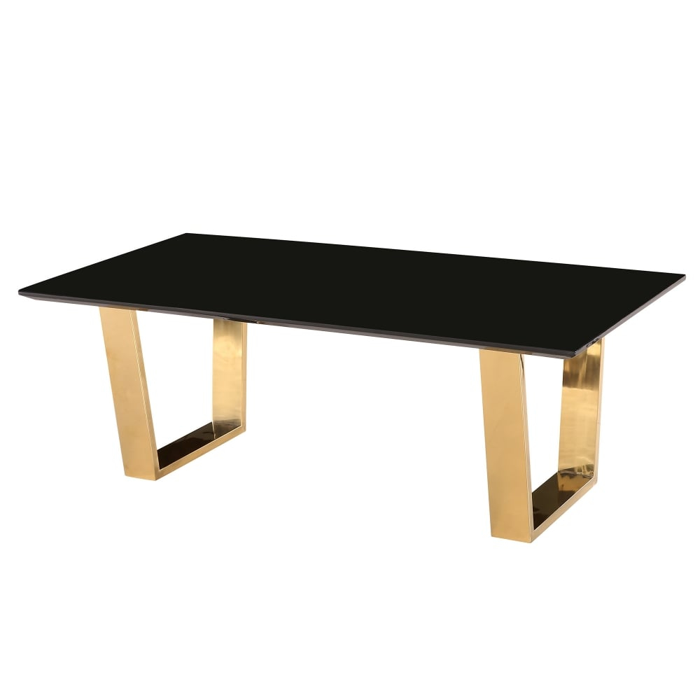 Lpd Furniture Antibes Black Coffee Table Leader Stores throughout size 1000 X 1000