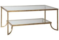 Madox Modern Classic Antique Gold Leaf Glass Coffee Table Kathy inside sizing 1000 X 1000