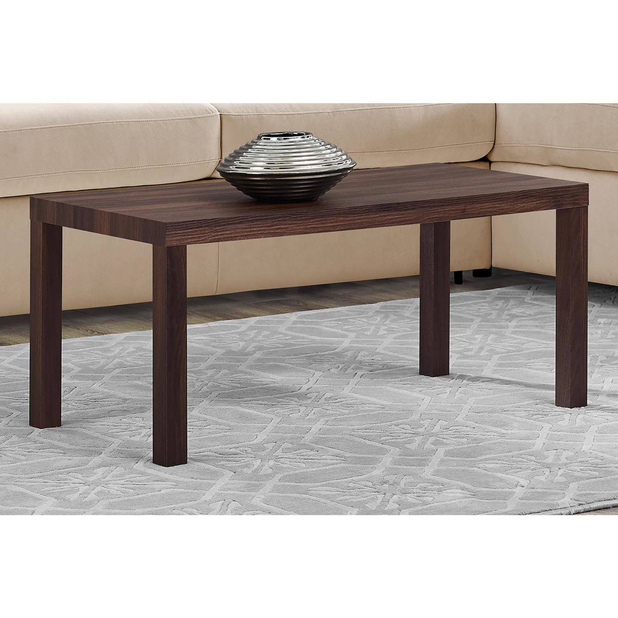 Mainstays Parsons Rectangular Sturdy Coffee Table Canwal Walmart regarding size 2000 X 2000