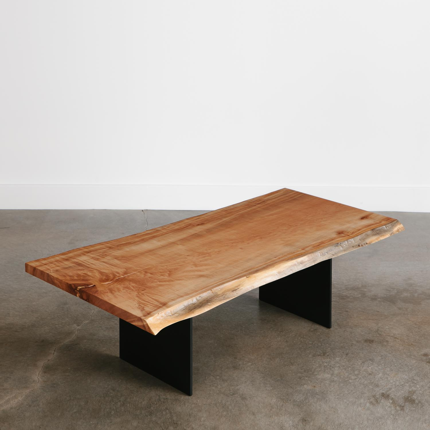 Maple Coffee Table Elko Hardwoods Modern Live Edge Furniture in measurements 1500 X 1500