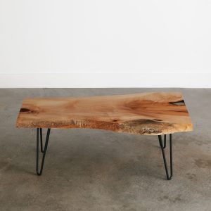 Maple Coffee Table Elko Hardwoods Modern Live Edge Furniture with regard to size 1500 X 1500