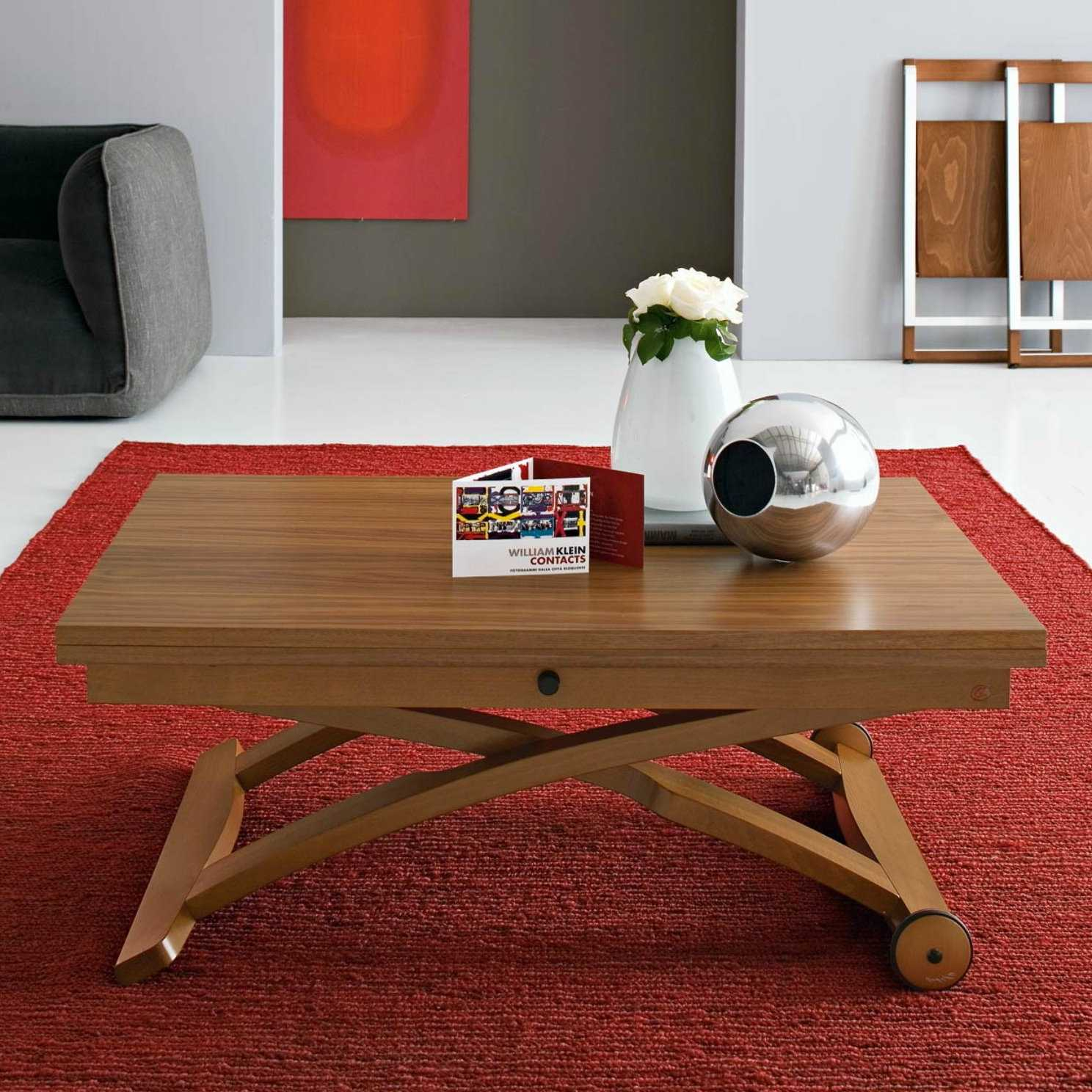 Mascotte Extending And Folding Coffee Table Calligaris Diotti throughout size 1488 X 1488