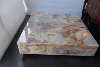 Massive Onyx Coffee Table At 1stdibs with regard to proportions 1280 X 960