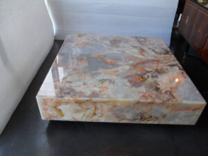 Massive Onyx Coffee Table At 1stdibs with regard to proportions 1280 X 960