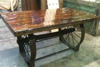 Metal Wagon Wheel Table Google Search Dining Room Wagon Wheel regarding sizing 1280 X 960