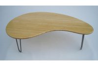 Mid Century Modern Coffee Table Kidney Bean Shaped Amorphic Etsy pertaining to measurements 1500 X 1500