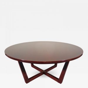 Mid Century Modern Round Coffee Table inside dimensions 1400 X 1400