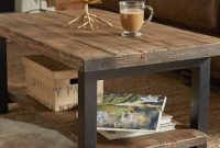 Mistana Veropeso 42 Woodmetal Coffee Table With Tray Top Reviews throughout proportions 2505 X 2505