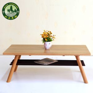 Mizuki Japanese Style Coffee Table In Birch Wood American White Oak with regard to size 1000 X 1000