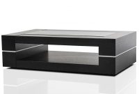 Modern Black Oak Rectangular Coffee Table Baltimore Maryland Vig B682a with measurements 1200 X 677