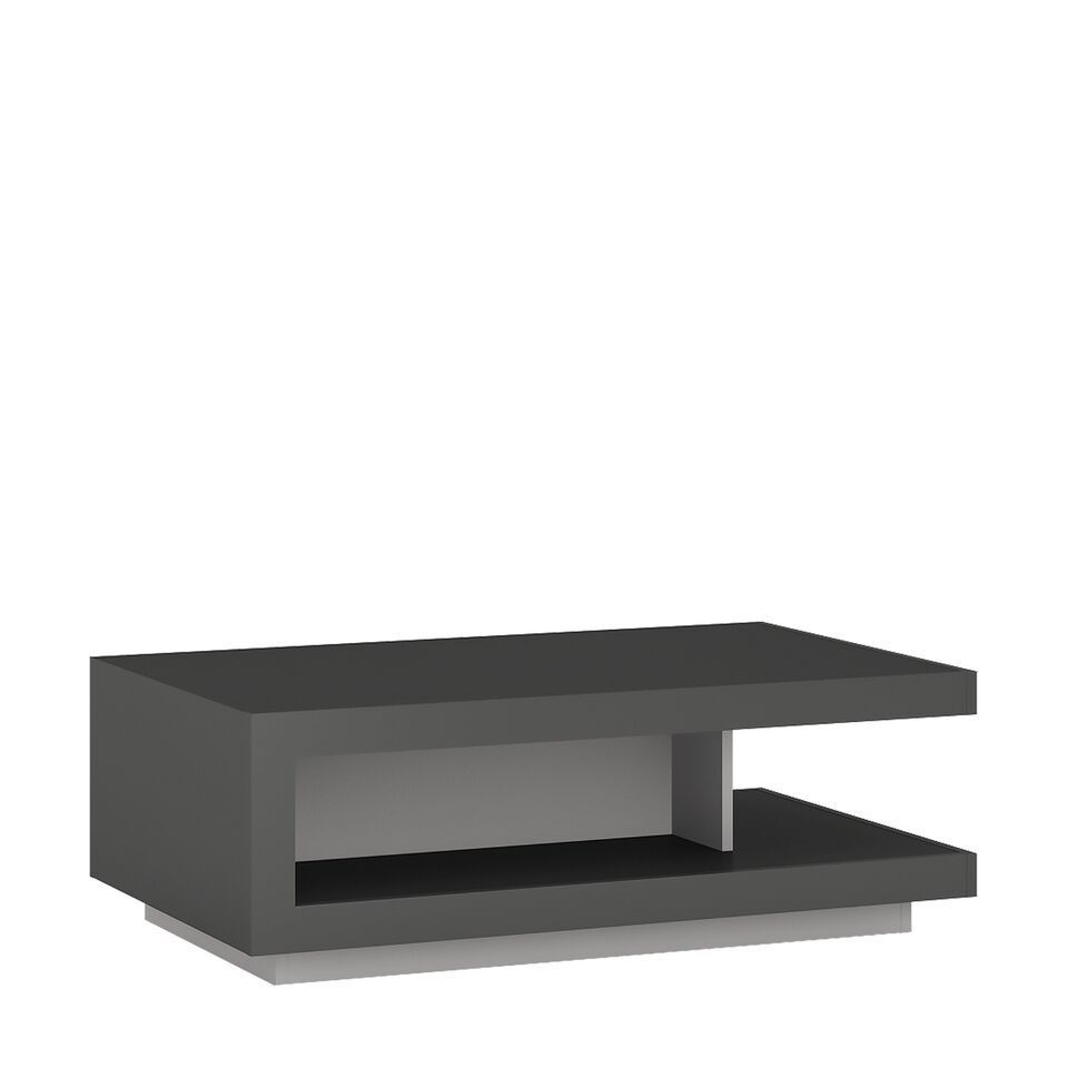 Modern Grey High Gloss Coffee Table Homegenies for dimensions 960 X 960