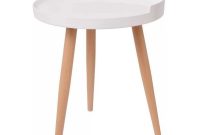 Modern White Coffee Table Contemporary Small Round Side Border Table in sizing 1000 X 1000