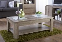 Modern Wood Canyon Oak Coffee Table Living Room Furniture Shelf regarding size 1080 X 864