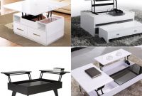 Multi Functional High Tech Lift Up Top Coffee Table Lifting Frame with proportions 1001 X 1001