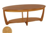 Nathan Shades Teak 5844 Sunburst Oval Coffee Table Coffee with regard to measurements 1200 X 1000