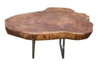 Natural Tree Stump Live Edge Coffee Table Made Of Real Wood for sizing 1200 X 1200