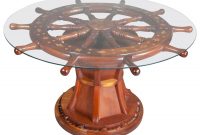 Nautical Ships Wheel Coffee Table throughout proportions 1500 X 1500