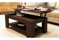 New Caspian Espresso Lift Up Top Coffee Table With Storage Shelf inside proportions 1600 X 1200