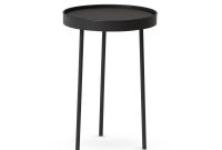 Northern Stilk Coffee Table Small 35 X H 50 Cm Black Ral 9005 within dimensions 1200 X 1200