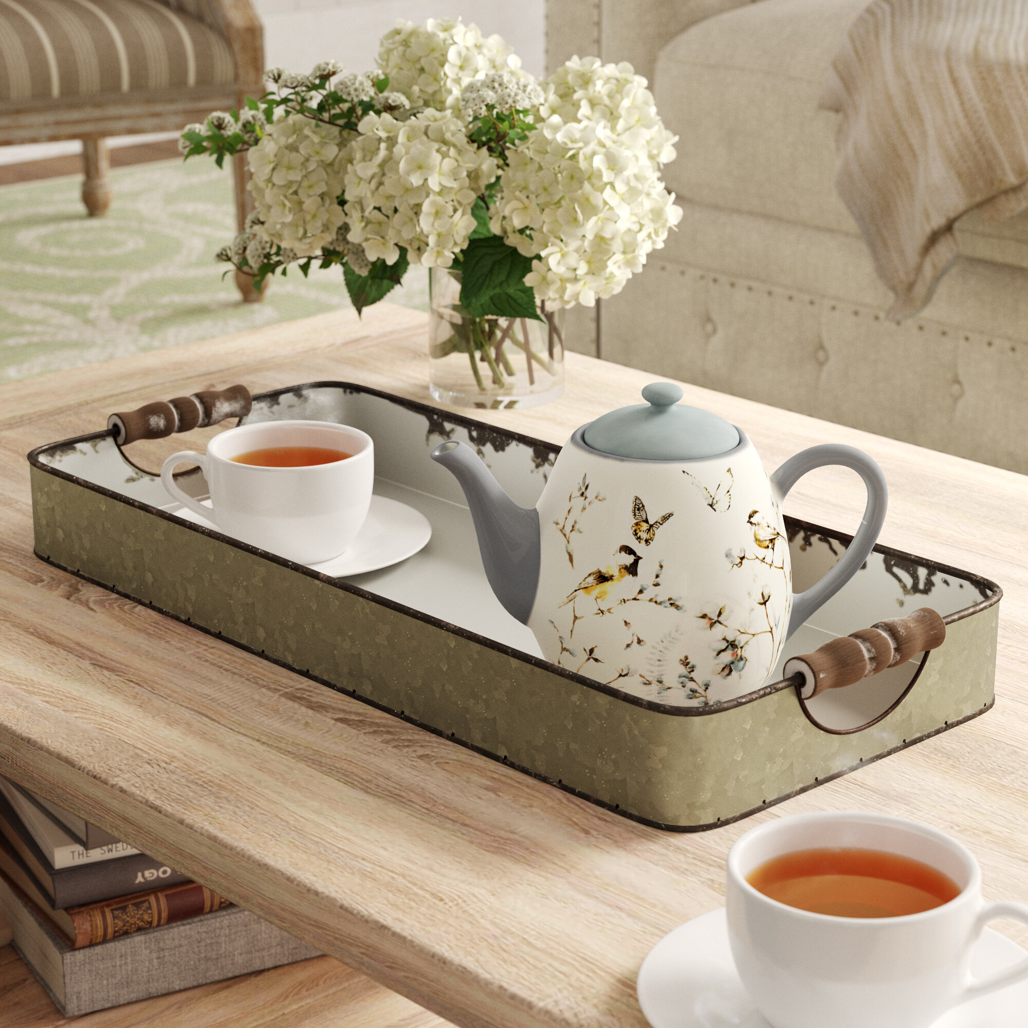 Ophelia Co Auxvasse Coffee Table Tray Reviews Wayfair pertaining to size 2000 X 2000