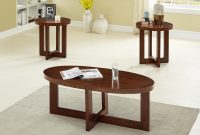 Oval Cherry Coffee And End Table Set Occasional Tables with proportions 1140 X 963