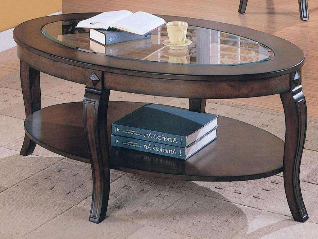 Oval Glass Coffee Table Wooden Legs Mandy Martin Style Luxury intended for size 1024 X 768