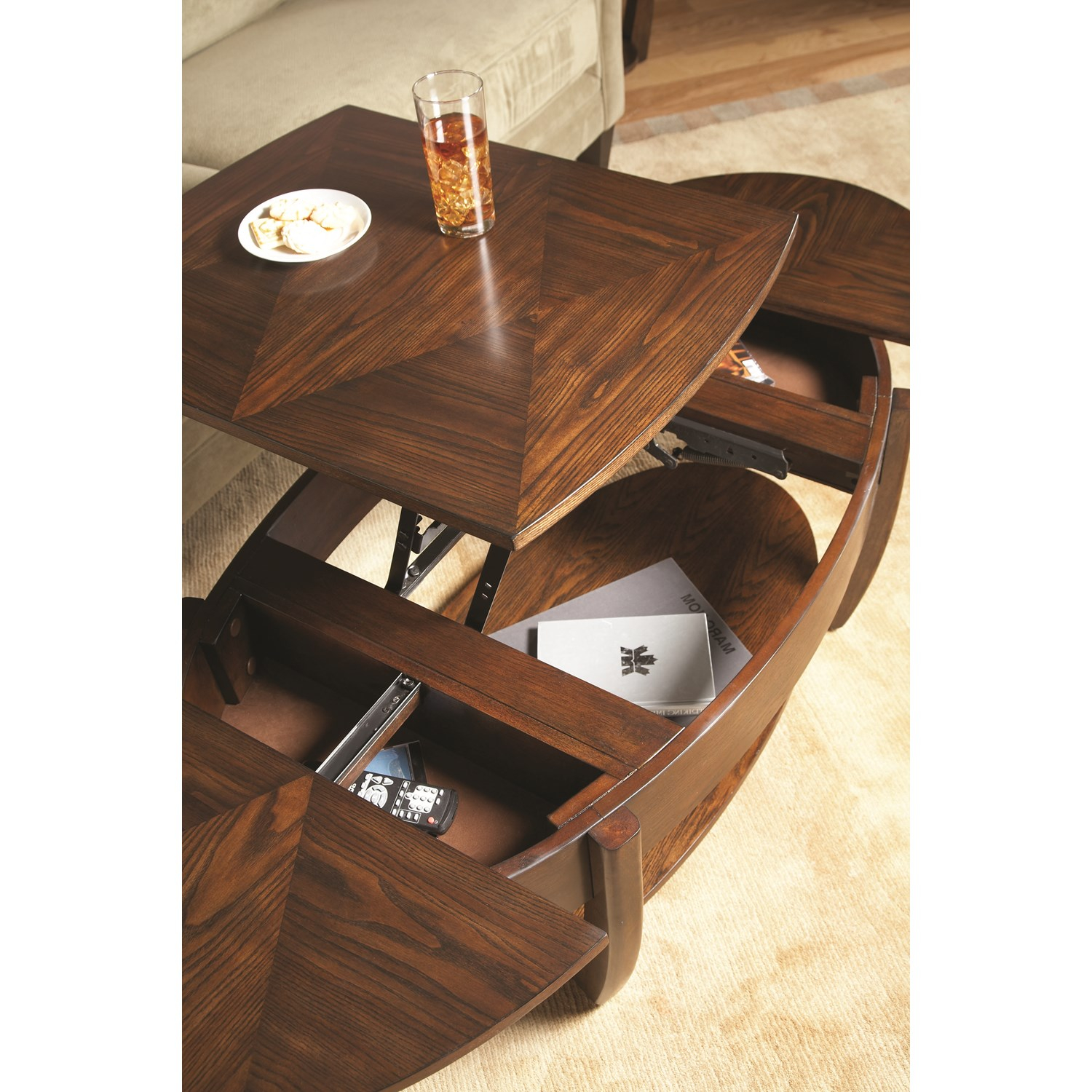 Oval Lift Top Coffee Table Hipenmoedernl inside sizing 1500 X 1500