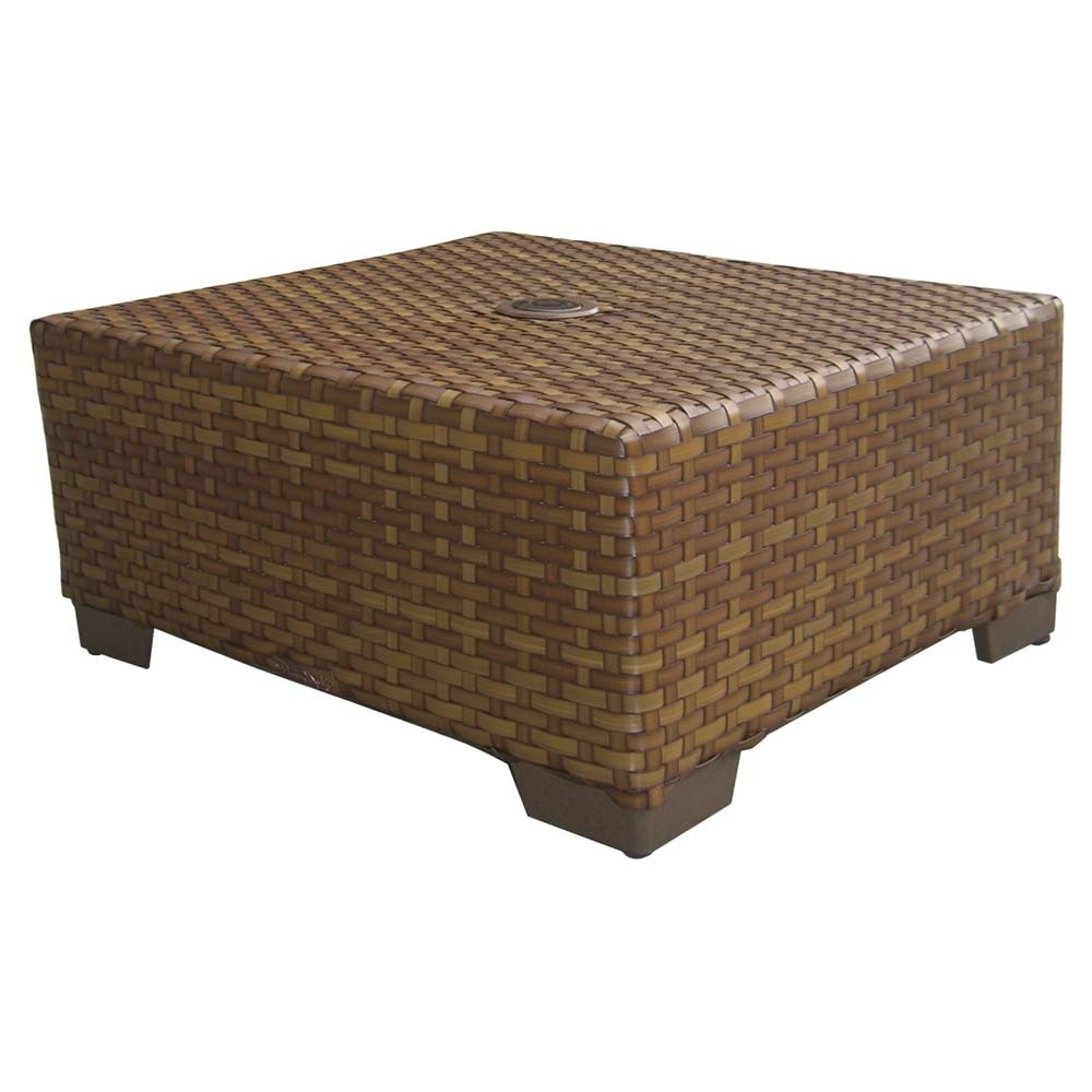 Panama Jack St Barths Wicker Coffee Table Wicker pertaining to proportions 1000 X 1000