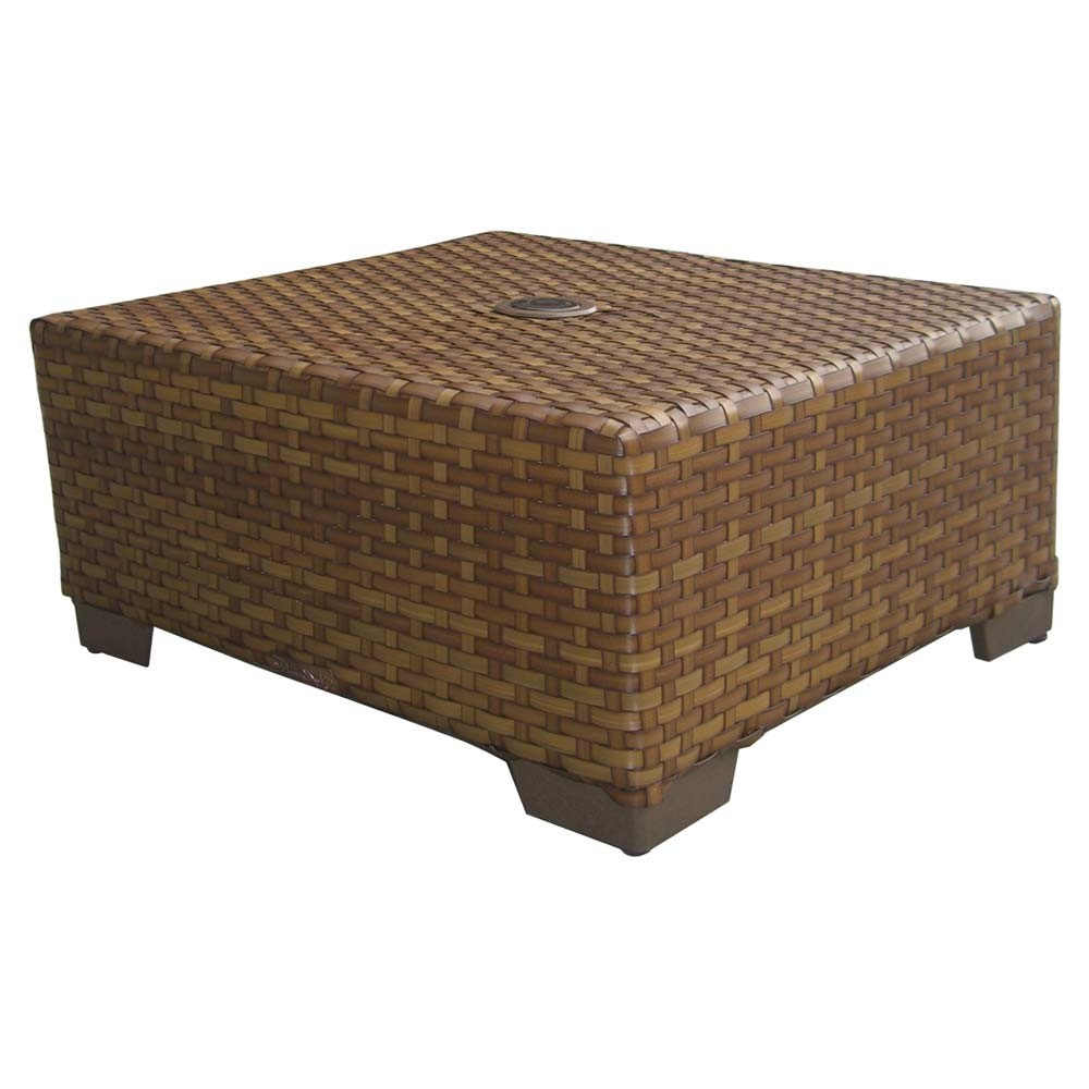 Panama Jack St Barths Wicker Coffee Table Wicker throughout proportions 1000 X 1000
