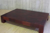 Parsons Style Leather Clad Coffee Table Rt Facts throughout size 3264 X 3264