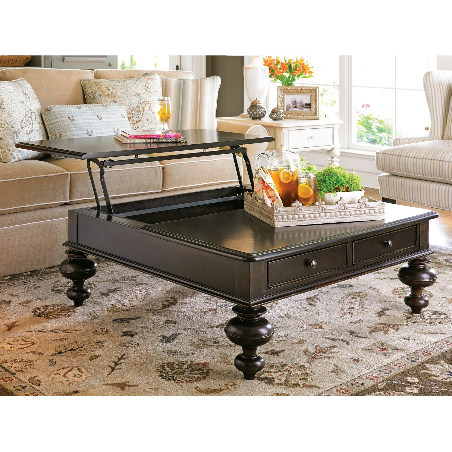 Paula Deen Home Put Your Feet Up Top Lift Coffee Table 932801 inside sizing 1500 X 1500