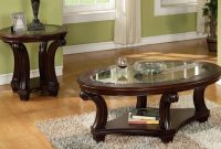 Perseus Glass Top Wooden Coffee Table Set Montreal Xiorex for size 1600 X 943