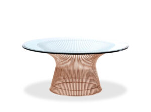 Platner Coffee Table 91cm Platinum Replica Chicicat within sizing 1200 X 890