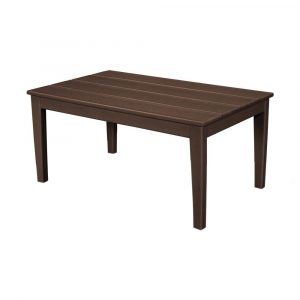 Polywood Newport 22 In X 36 In Plastic Outdoor Coffee Table intended for measurements 1000 X 1000