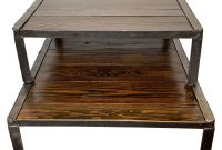 Reclaimed Pallets And Steel Repurposed As A Stacking Coffee Table within dimensions 3000 X 3000