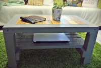Reclaimed Wood Coffee Table With Chunky Legs Rustic Home Etsy within size 2648 X 2040