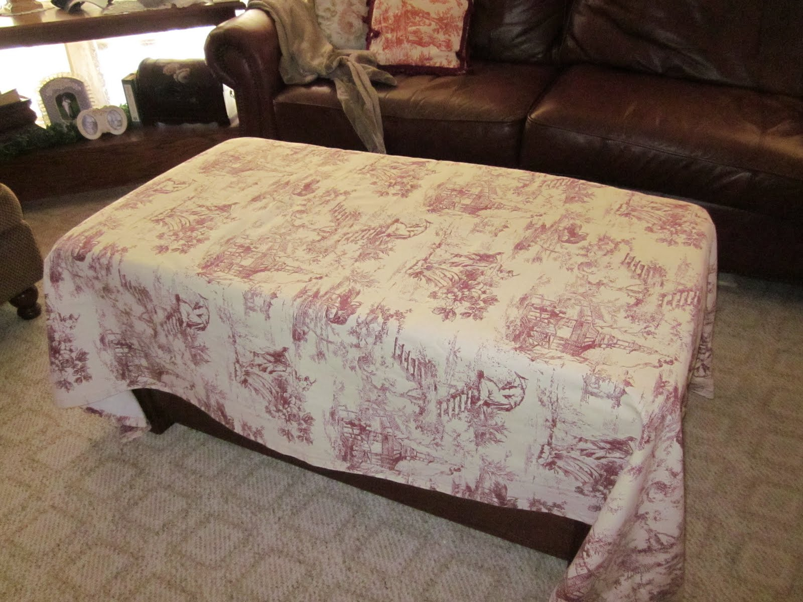 Rosechicfriends Coffee Table Slipcover in measurements 1600 X 1200