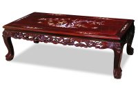 Rosewood Imperial Mother Of Pearl Motif Inlay Coffee Table with regard to size 1200 X 1200