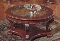 Round Cherry Wood Coffee Table Hipenmoedernl with dimensions 900 X 900