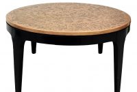 Round Etched Copper Top Coffee Table At 1stdibs for proportions 1536 X 1536