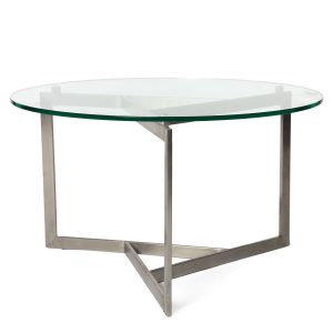 Round Glass Top Modern Coffee Table in measurements 1500 X 1500