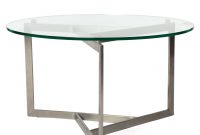 Round Glass Top Modern Coffee Table with regard to proportions 1500 X 1500
