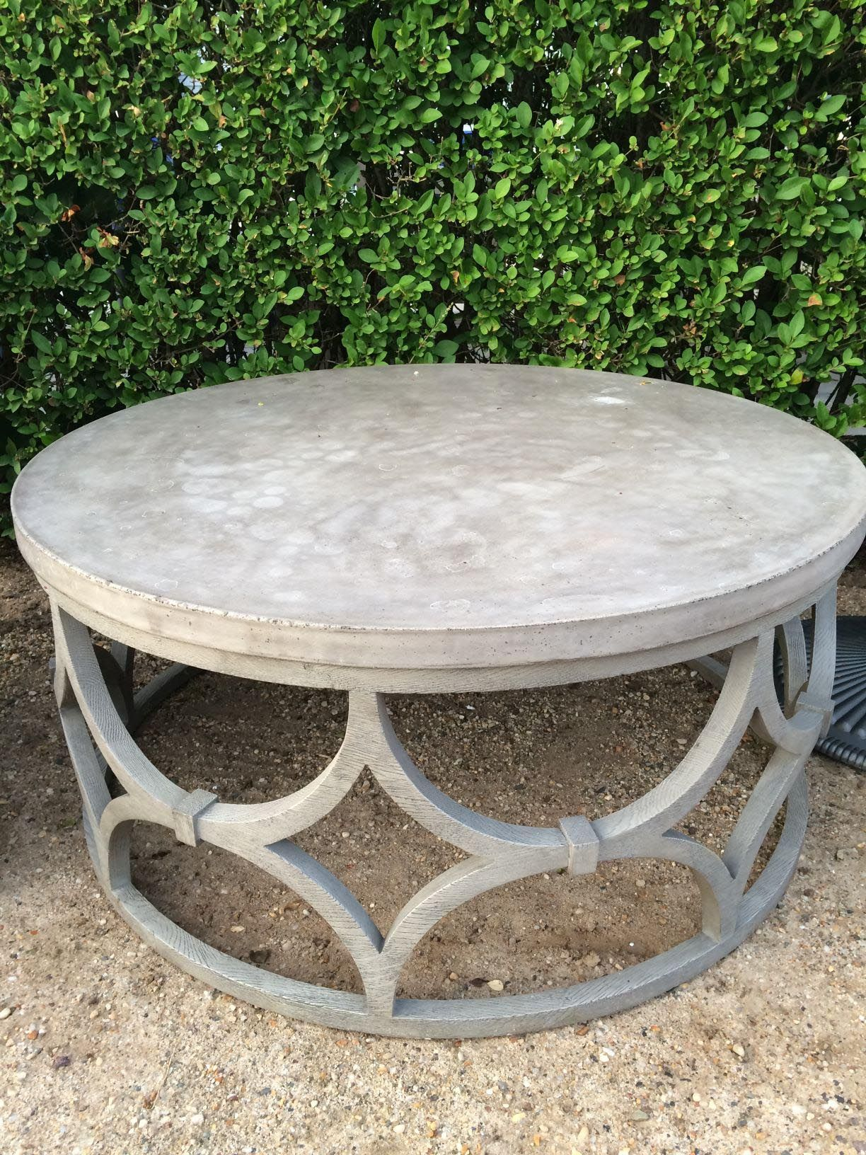 Round Outdoor Coffee Table Coffee Tables In 2019 Stone Coffee in proportions 1224 X 1632