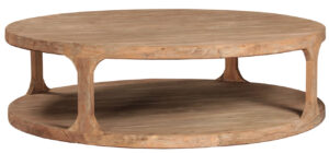 Round Reclaimed Wood Coffee Table Taramundi Furniture Home Decor with regard to measurements 1300 X 606