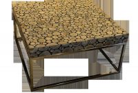 Round Wood Mosaic Coffee Table A Furniture Home Dcor Fortytwo with size 1150 X 1150