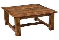 Rustic Coffee Tables Barnwood Square Open Coffee Table 42 X 42 regarding proportions 1200 X 1200