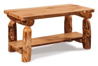 Rustic Log Coffee Table From Dutchcrafters Amish Furniture intended for sizing 1920 X 1312