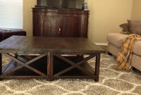 Rustic X Square Oversized Coffee Table Ana White regarding size 1920 X 1080
